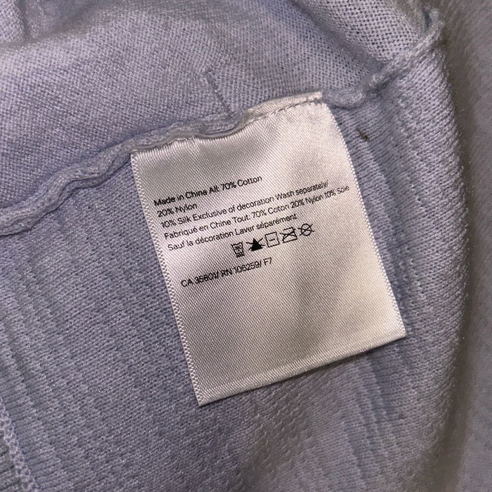 Lululemon Find Your Calm Wrap in Serene Blue Size 8 - Picture 10 of 10
